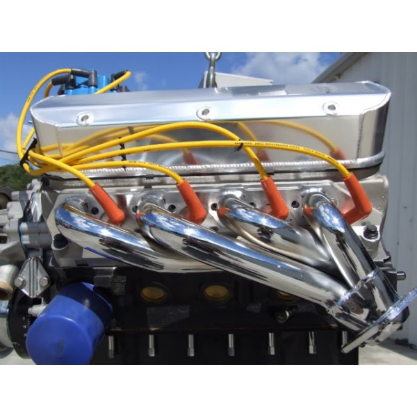 Ford Falcon Mustang 289 302 351W Windsor Polished Stainless Shorty